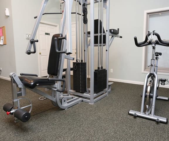 The Brickyard Apartments fitness center