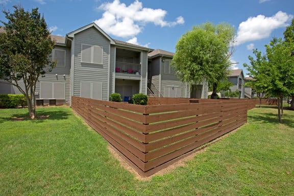 Fenced Backyard at Saddle Creek & The Cove, Austin, TX