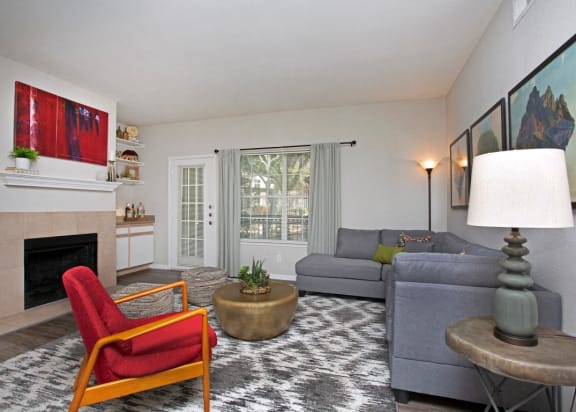 Fireplace at Saddle Creek & The Cove, Austin, 78748
