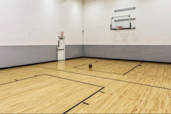 Basketball Court at Whispering Hills, Omaha, NE