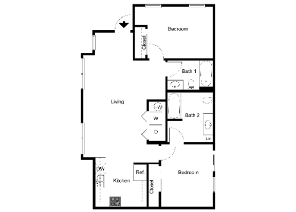 Evergreen Floorplan at Signature Pointe, Kent, Washington