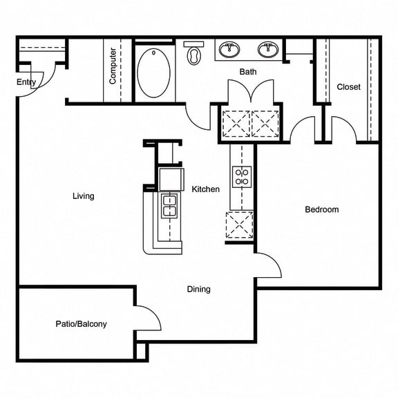 Floor Plan  1A