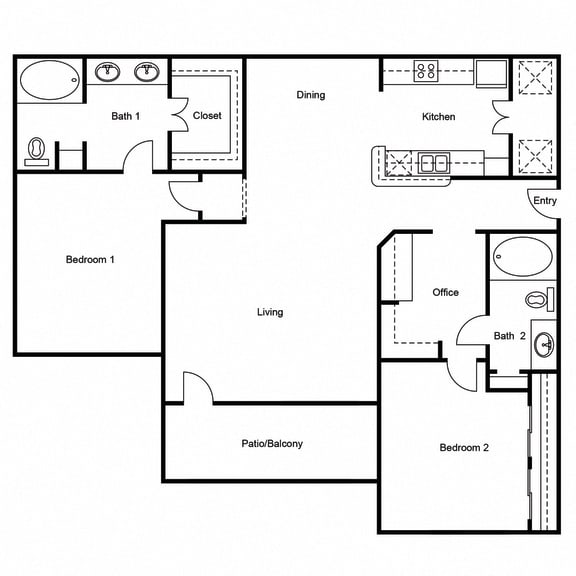 Floor Plan  2B