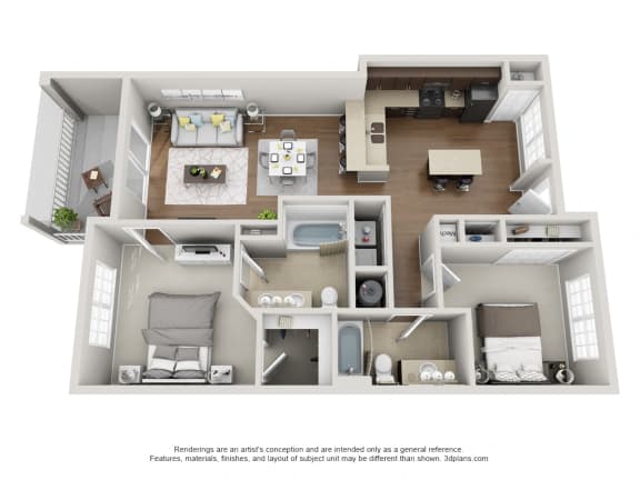 Barcelona Floor Plan Barcelona Floor Plan at Century Lakehouse, Plant City, Florida