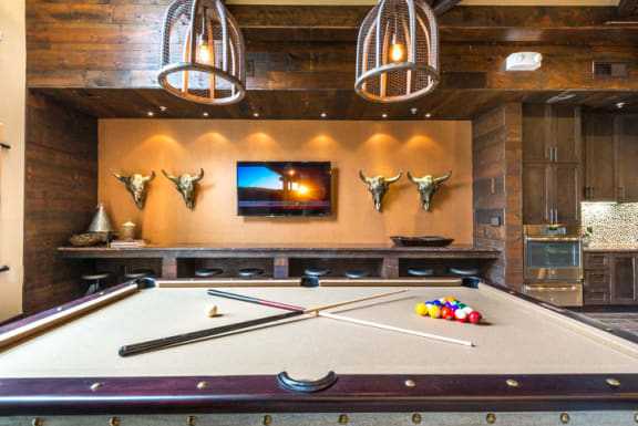 Pool Table at Aviator West 7th, Fort Worth, TX