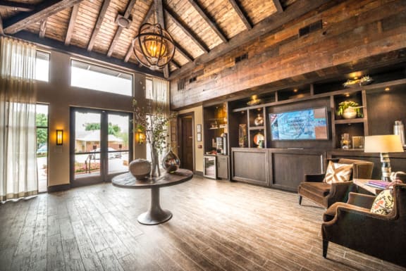 Lobby Lounge at Aviator West 7th, Fort Worth, Texas