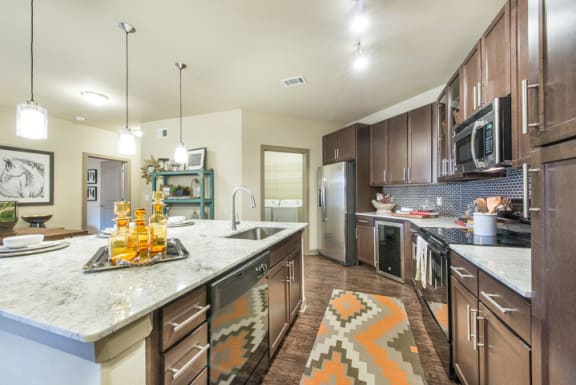 Chef-Inspired Kitchens at Aviator West 7th, Fort Worth, Texas