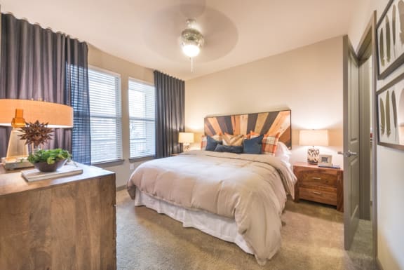 Bedroom Interior at Aviator West 7th, Fort Worth, TX, 76107