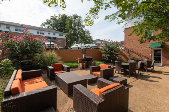 Resident Lounge at Park Georgetown, Arlington, VA