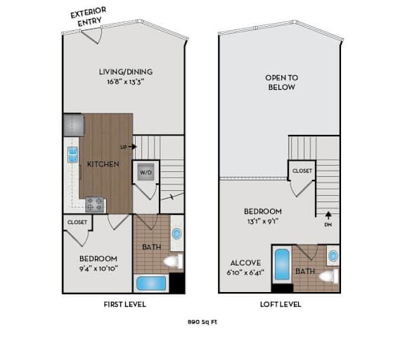 The Matisse - Portland, OR - The Rivera floor plan