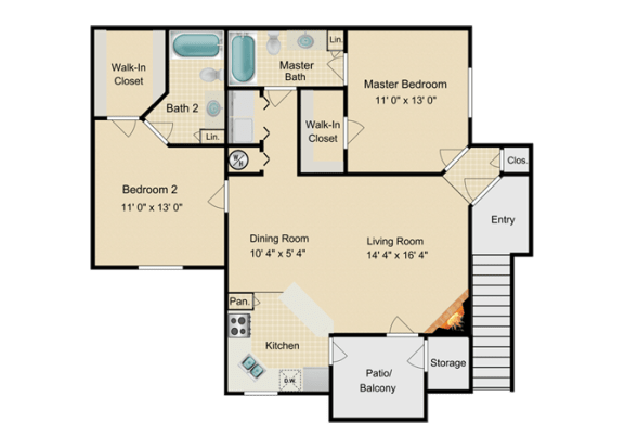Two Bedroom