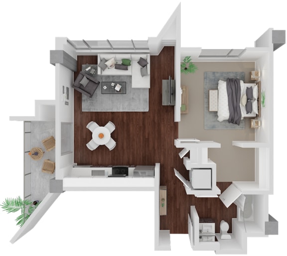 Castro 3D FloorPlan Image Venn on Market| Castro