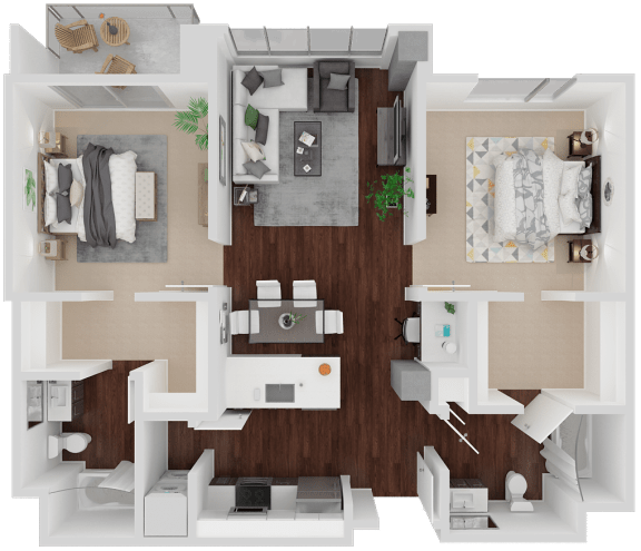 Valencia 3D FloorPlan Image Venn on Market|Valencia