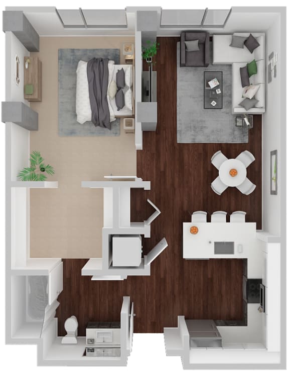 Dolores 3D Floorplan Image Venn on Market|Dolores