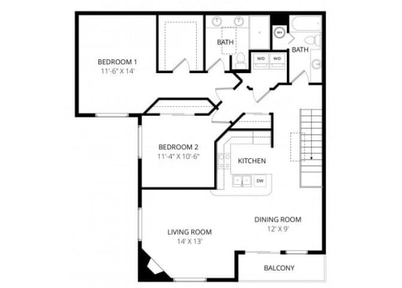 Floor Plan  Palomino Top Floor