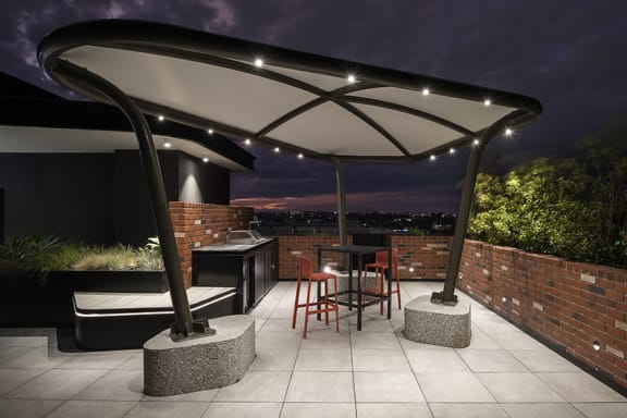 BBQ Cabana exterior - The Elements by Kinleaf
