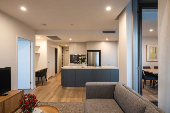 3-Bed Kitchen & Living