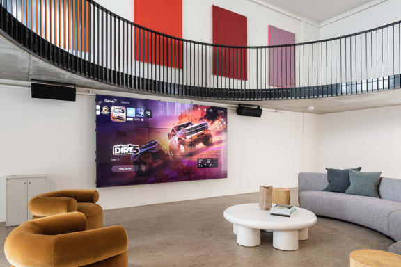 Amenity TV Room