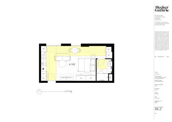 the floor plan of hotel central