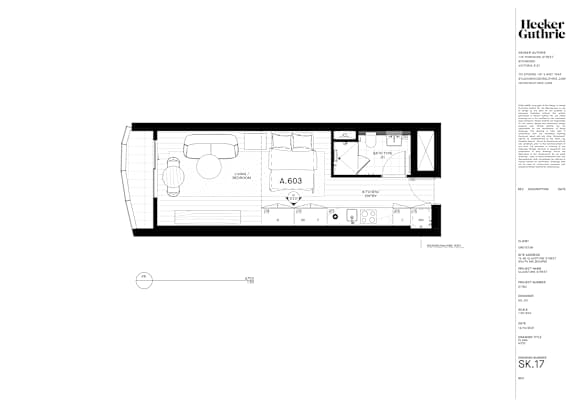 the floor plan of hotel central