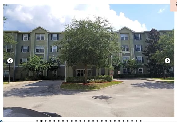 the building where the apartment is located