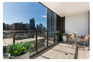 Gorgeous balcony with beautiful view