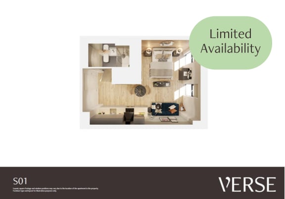 Floor Plan  an image of a serviced apartment floor plan serviced apartments