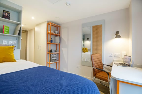 Floor Plan  En-suite at Cosmos, student accommodation at Sheffield