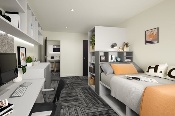 Floor Plan  Ash Grove Court, student accommodation in Guildford