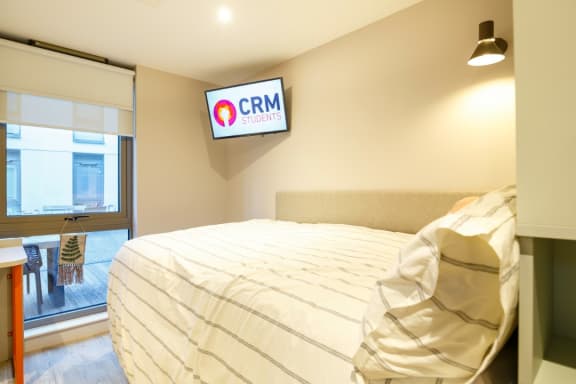 Floor Plan  Club Studio at Cosmos, student accommodation in Sheffield