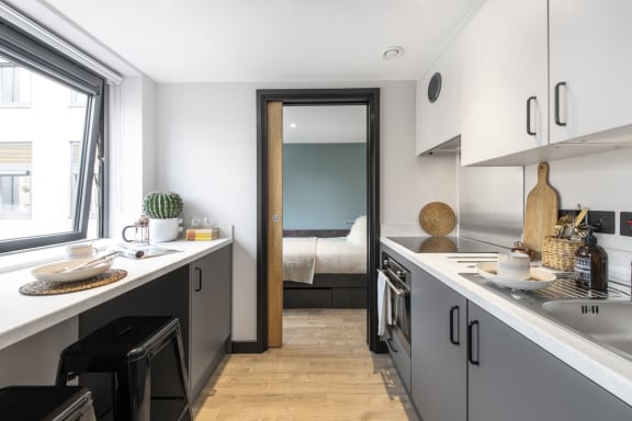 Floor Plan  2 Bed Apartment, Luna, Student accommodation in Hatfield