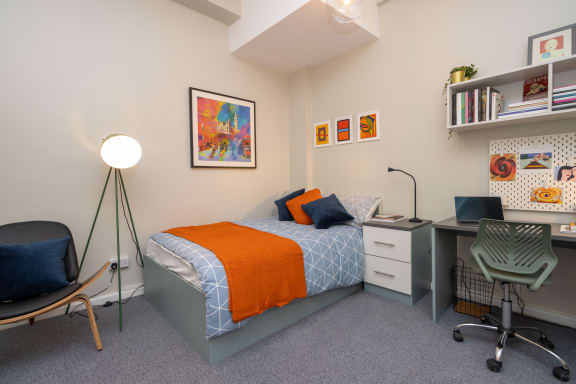 Floor Plan  Club Room, Louise House, Student accommodation in London