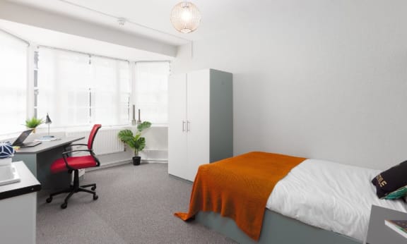 Floor Plan  Premium Plus Room, Louise House, Student accommodation in London