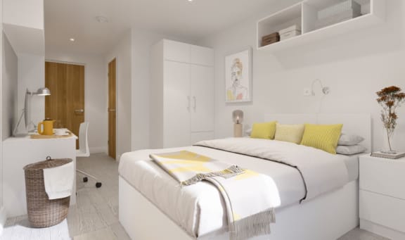 Floor Plan  7-Bed Premium En-suite, The Cavendish, Student accommodation in Winchester