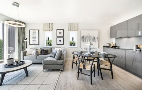 Apartment Living Area