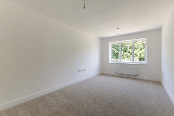 A room with a window and a radiator on the wall.