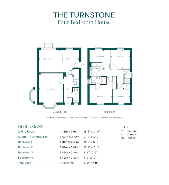 the turnaround four bedroom house floor plan