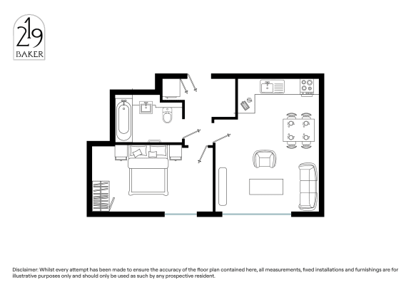 a floor plan of a house