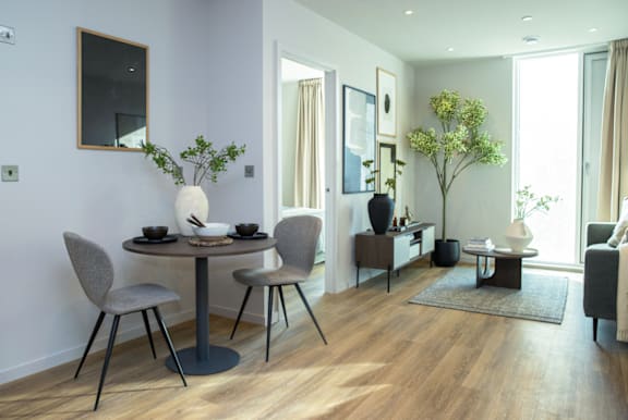 Dining Area at Fairfax Apartments, Manchester, M1 2GN