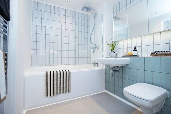 Classic Bathroom at Fairfax Apartments, Manchester