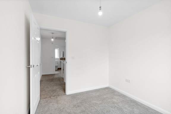 Carpeted Bedroom at UnionView Apartments, Dartford, KENT