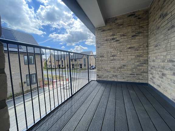 Private Balcony at The Hawkings Apartments, Huntingdon, Cambridgeshire, PE28 4LT