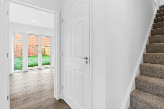 Staircase at UnionView Apartments, Dartford, KENT DA2 6GZ