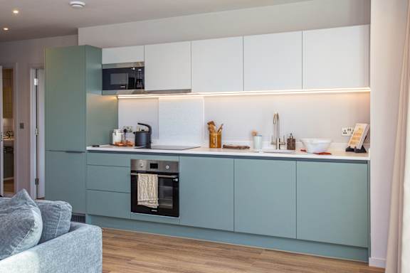 Luxury Kitchen at Fairfax Apartments, Manchester