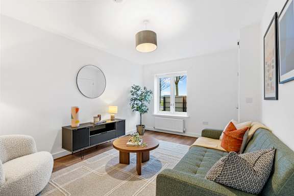 Spacious Living Room at The Hawkings Apartments, Huntingdon, Cambridgeshire, PE28 4LT