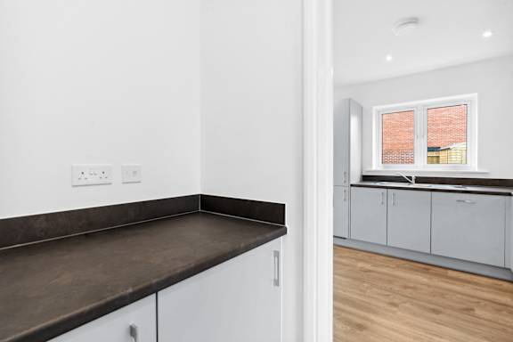 Fitted Kitchen at UnionView Apartments, Dartford DA2 6GZ