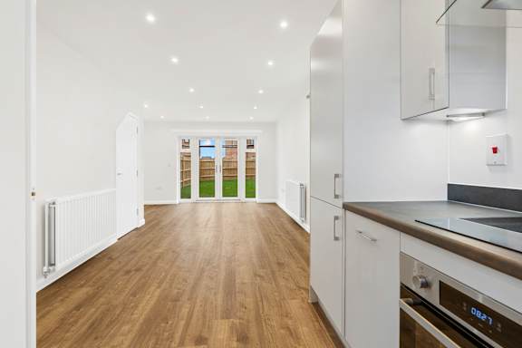Separate Kitchen Areas at UnionView Apartments, Dartford, KENT