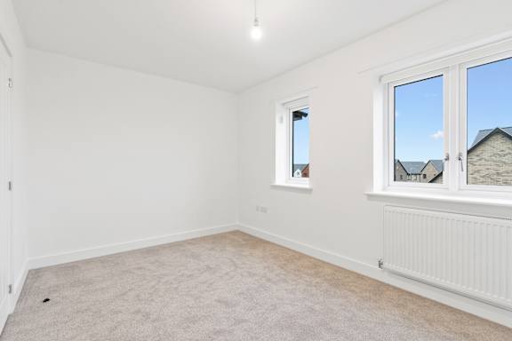 Empty Apartment Room at The Hawkings Apartments, Huntingdon, Cambridgeshire