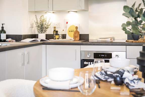 Eat-In Kitchen at UnionView Apartments, Dartford DA2 6GZ