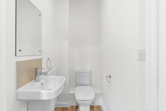 Bright Bathroom at UnionView Apartments, Dartford, KENT